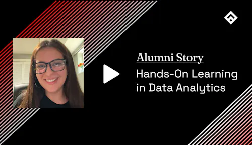 Alumni Story Hands On Learning in Data Analytics