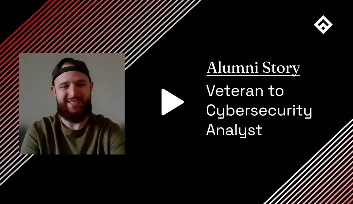 Alumni Story Veteran to Cybersecurity Analyst