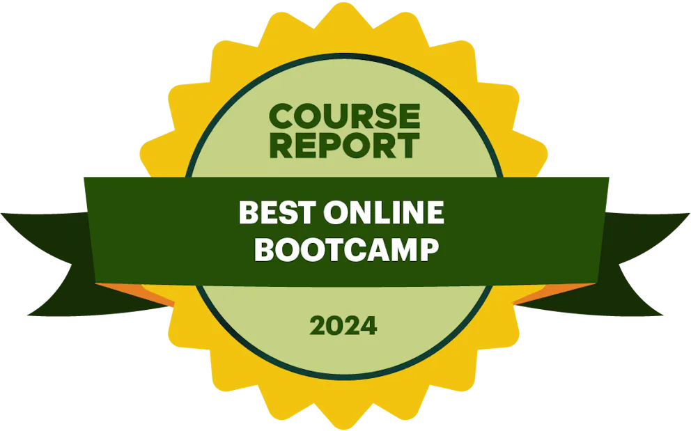 Best Online Bootcamp Badge 2024